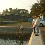 Assoc. Prof. Dr. Marcos das Neves Berkunjung ke Budidaya Rumput Laut Takalar